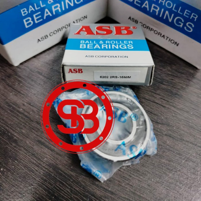 Bearing / Laker / Laher 6202 2RS 16mm ASB