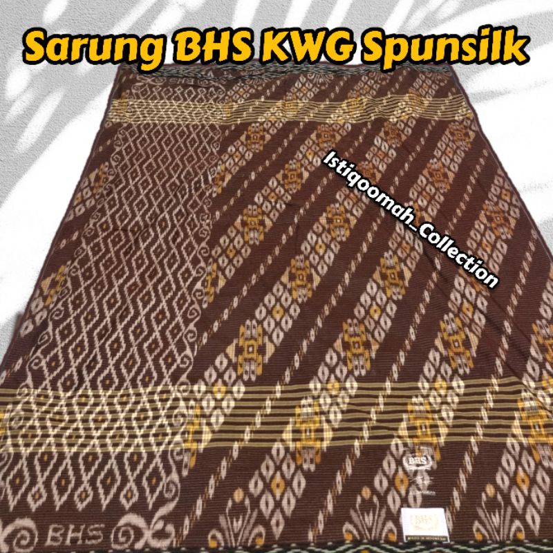 Sarung KWG BHS SGT Full Sutra Gold dan Sarung Tenun Tamer 420 Full Sutra Spunsilk