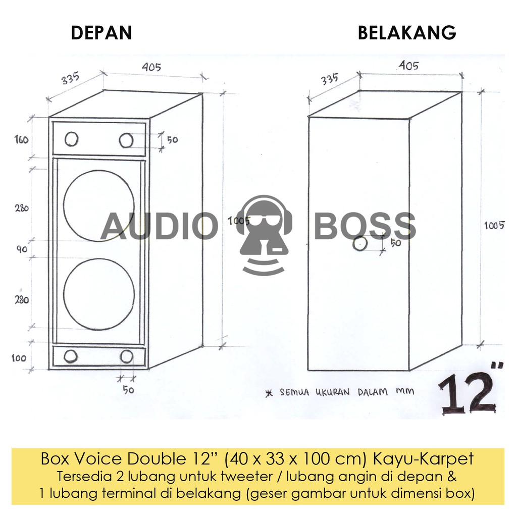 Skema Box Speaker Bmb