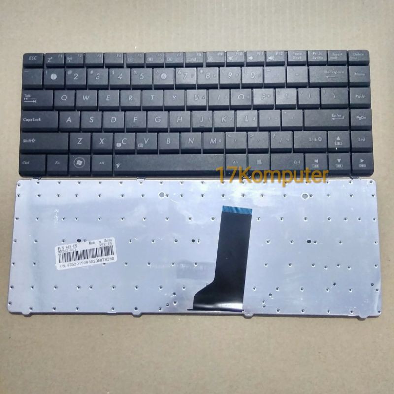 Keyboard Laptop Asus N43  N43S N43SL N43SN N43J N43JF N43JM N43JQ