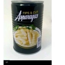 

asparagus kaleng 430 gr tips and cut