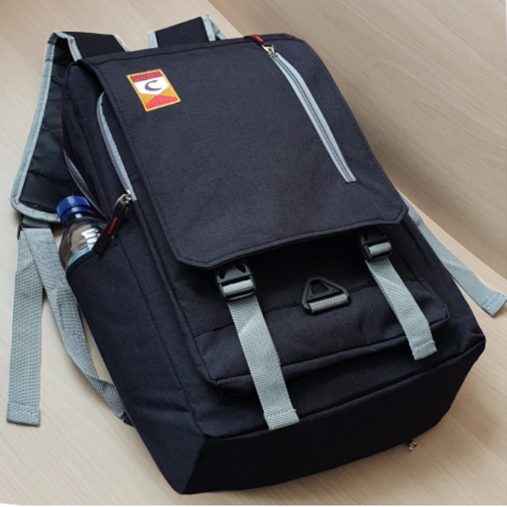 SHOPEE 6.6 SUPER SALE!! Fashion Pria Tas Ransel Cavero T-90 Backpack Laptop Sekolah Tas Ransel Kuliah Kerja dan hangout + Bonus Raincover