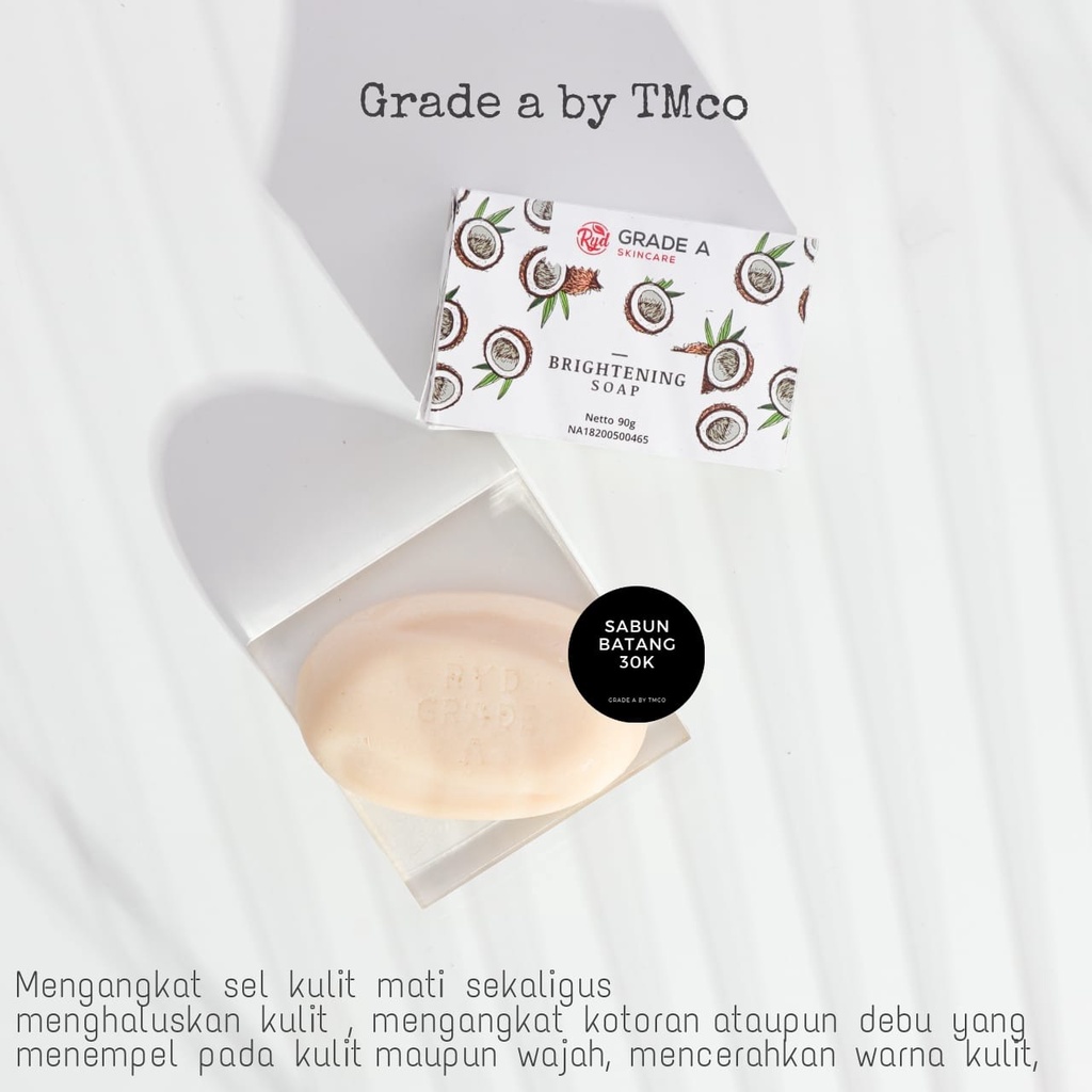 Skincare RYD Grade-A Sabun Batang Grade A By TMco