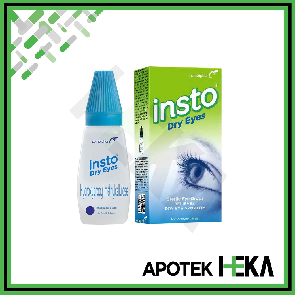 Insto Dry Eyes 7.5 ml - Tetes Mata Kering (SEMARANG)