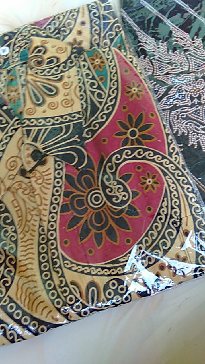Kemeja Batik Lengan Pendek Motif Songket Merah Batak Ntt Kalimantan Batik Pekalongan Fashion Batik11