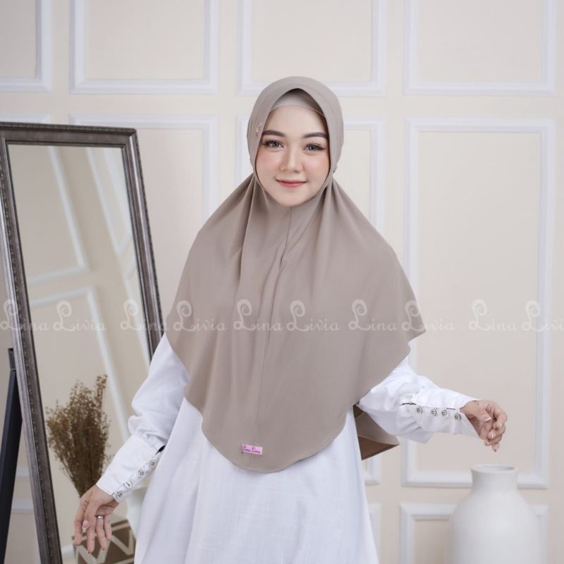 MURAH // Hijab Instan Ayesia Jumbo by Linalivia Ori