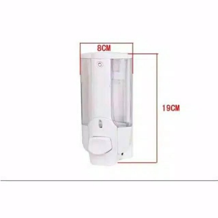 UG Dispenser Sabun Cair Single Dapet Kunci Tempat Hand Soap Key Lock Tube Double 1 Tabung Dinding WC