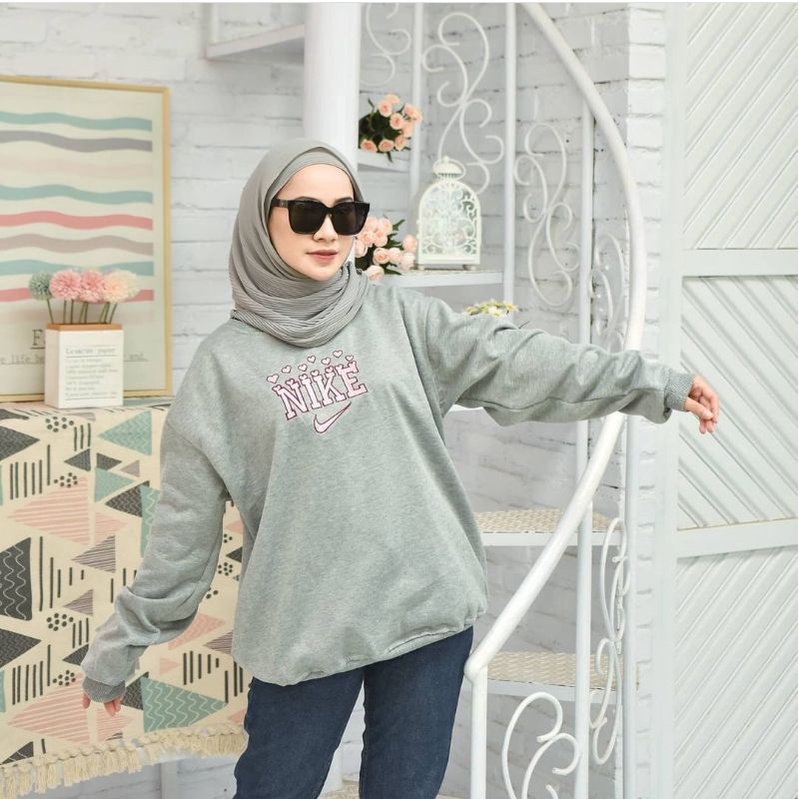 sweater pria dan wanita terbaru 2021 jumbo/ sweater Nike terbaru