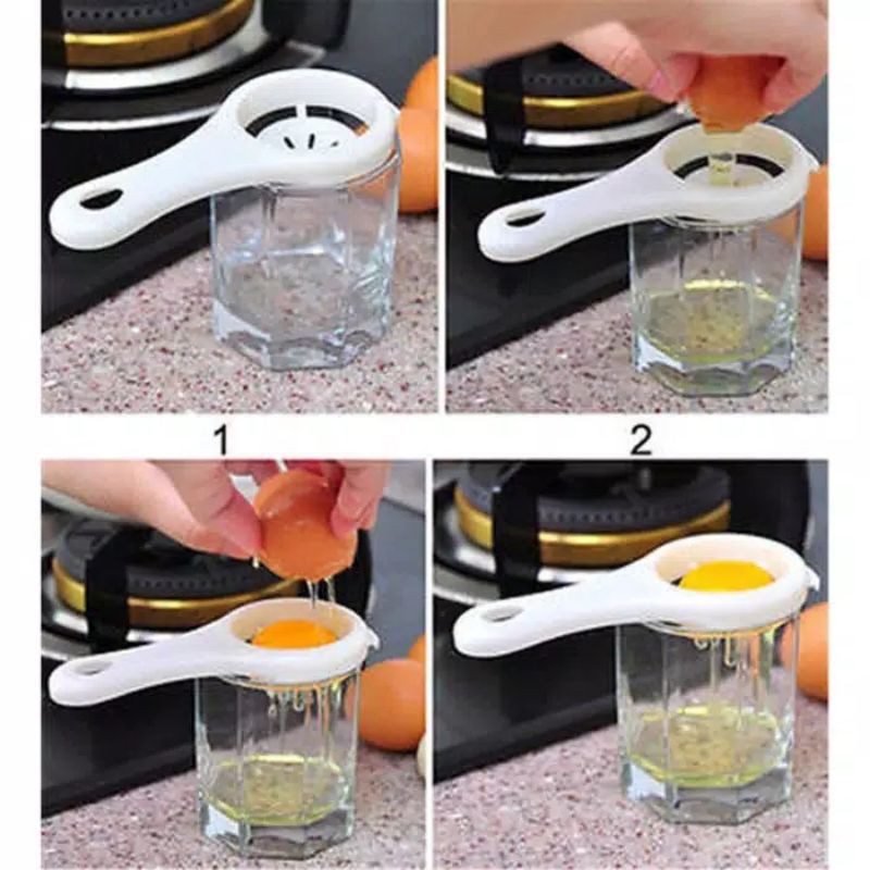 Alat Pemisah Saringan Putih dan Kuning Telur Egg Separator