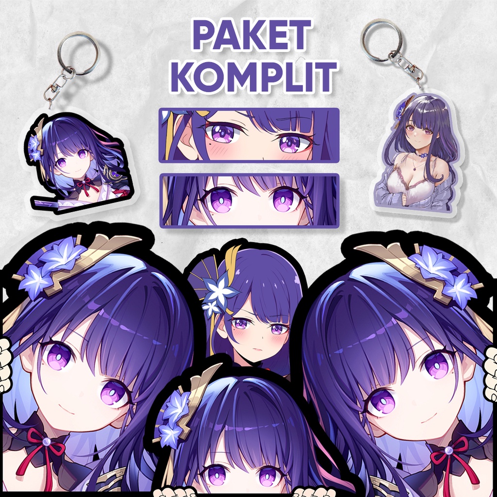 Paket Komplit Raiden Shogun Baal Bundling Hemat