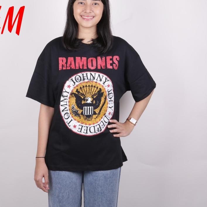 Terbaik KAOS BAND METALLICA > ACDC > PINK FLOYD  > RAMONES > ORIGINAL BY HNM