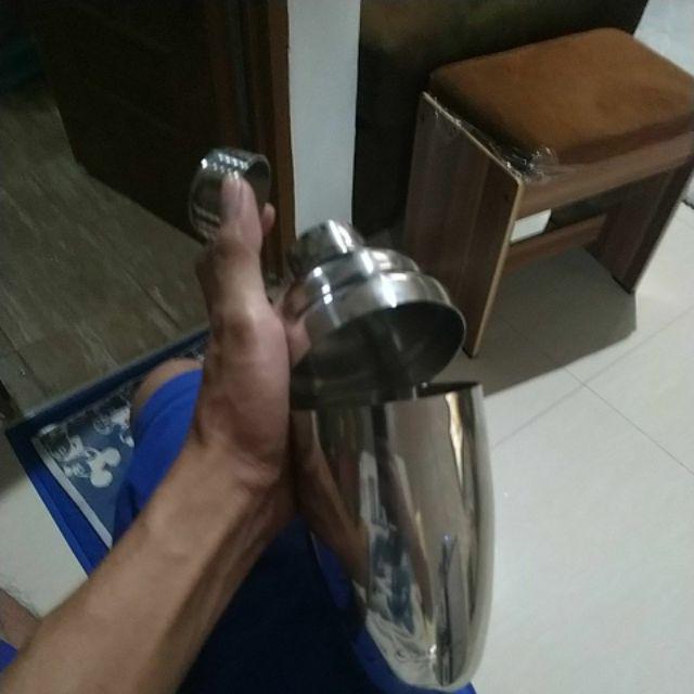 Shaker Stainless Shuma 350 / 550 / 750ml Cocktail Shaker / Pengaduk Mininuman Stainless