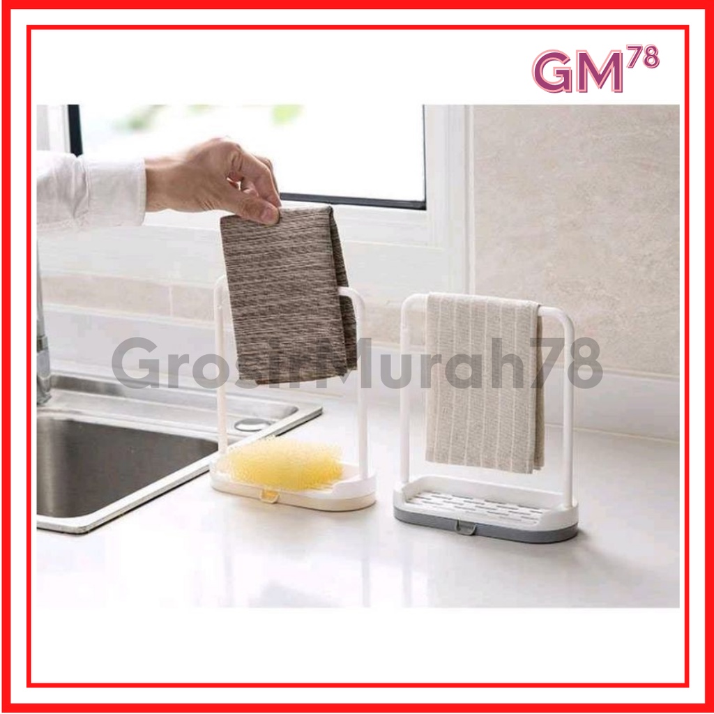 Rak Pengering Lap Dapur / Rak Dapur Tirisan Sponge Cuci Piring / Gantungan Dapur