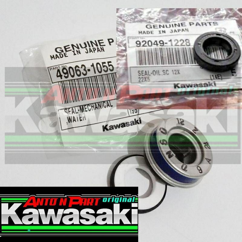 Seal waterpump pompa radiator klx 250 d tracker 250 original kawasaki