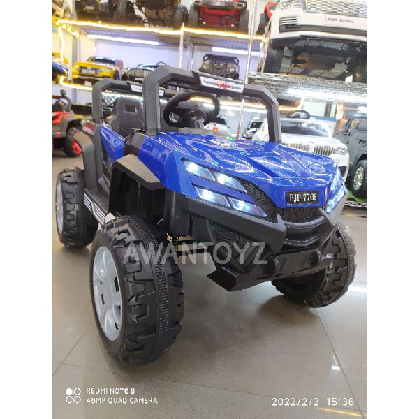 Mobil Aki Anak Jeep UTV Exotic Blue