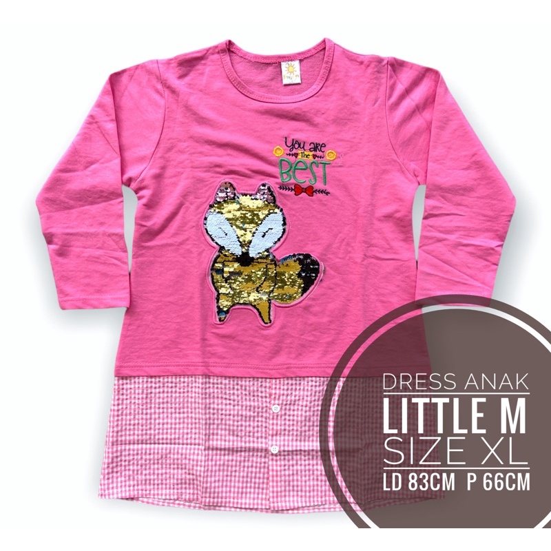 DRESS ANAK CEWEK LITTLE M / ROK ANAK CEWEK LITTLE M / GAUN ANAK KUDA PONI LITTLE M / ROK ANAK PEREMP