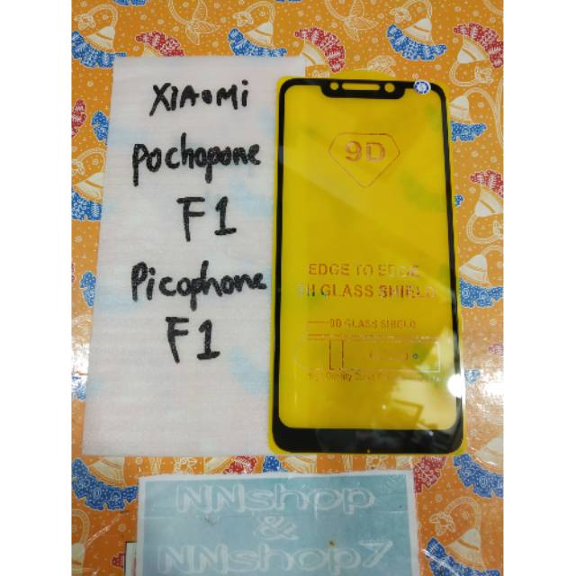 Tempered Glass Xiaomi Pichopone F1 Full Layar