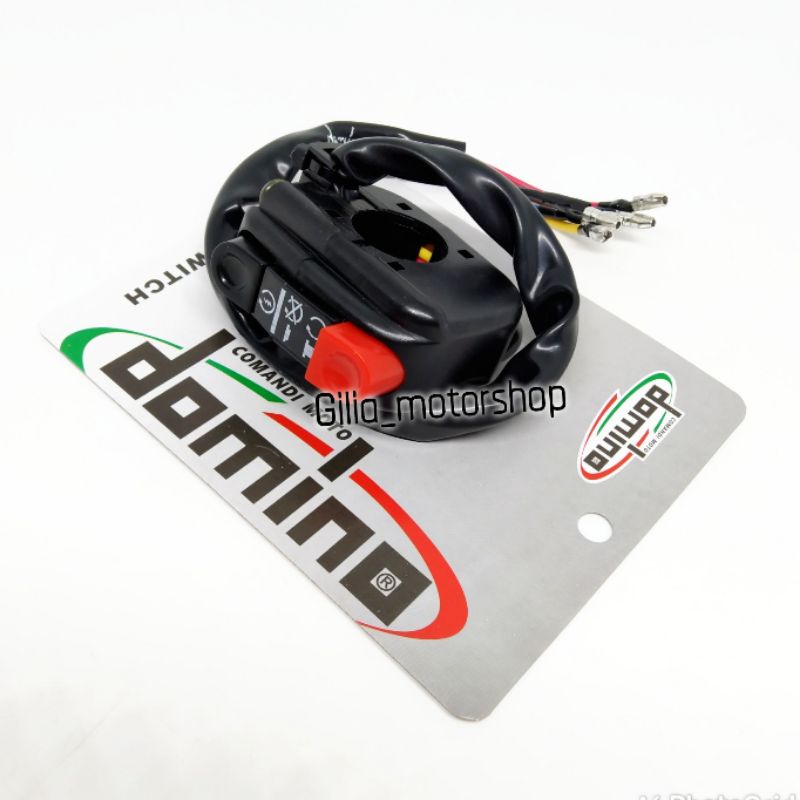 Saklar Kanan Switch Stater hitam On-Off Domino Original Import Universal Motor