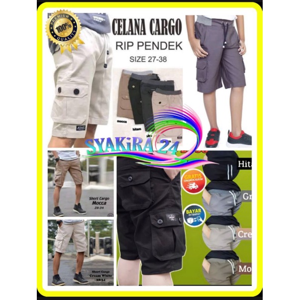 CELANA RIP CARGO KEMPOL KOLOR PENDEK PROMO CELANA PENDEK PRIA