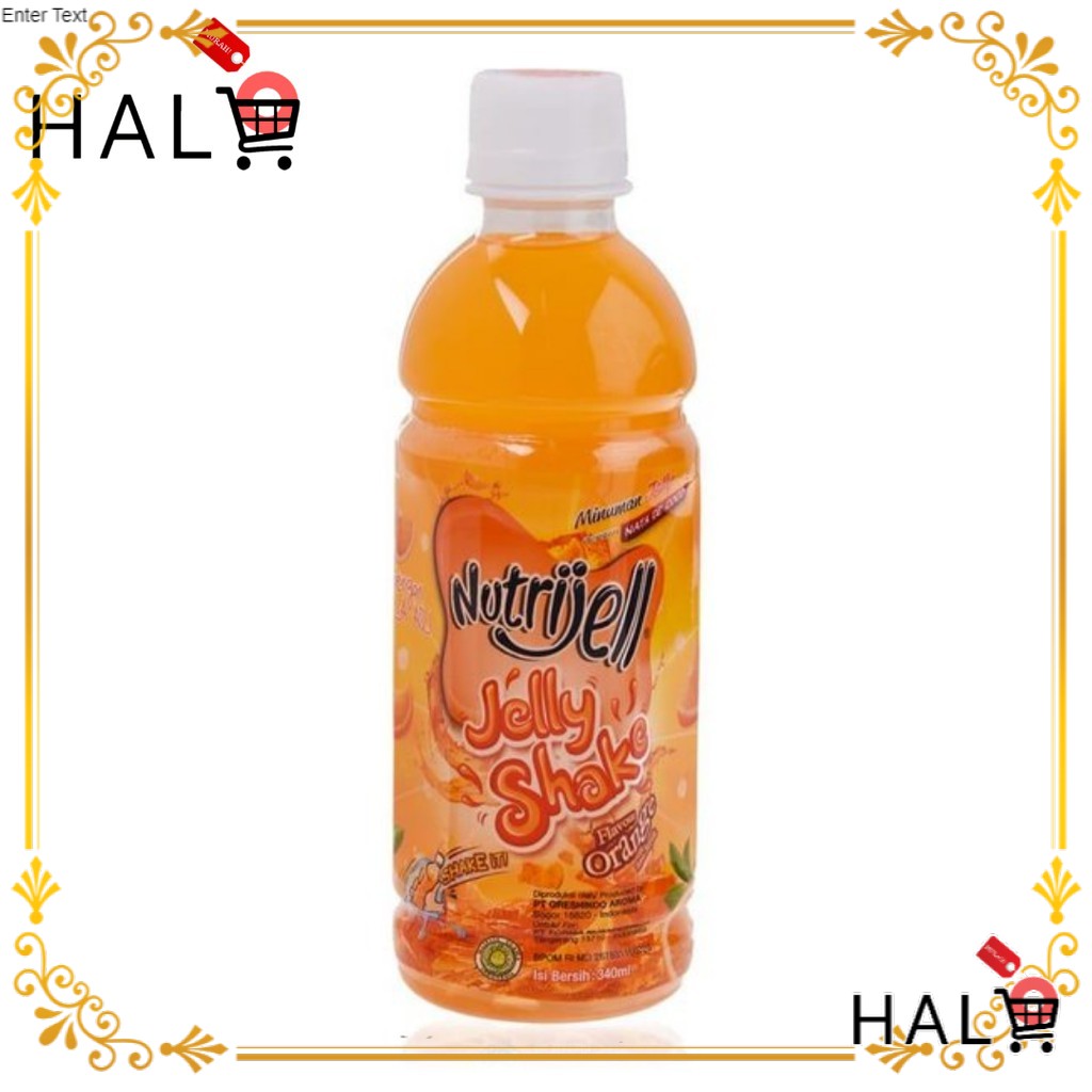 

NUTRIJELL JELLY SHAKE ORANGE 340ML