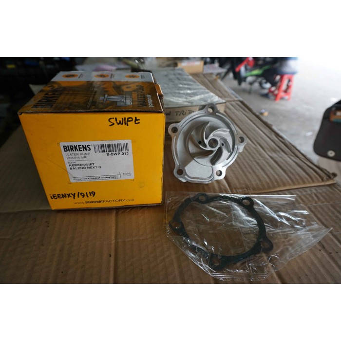 Water Pump Waterpump Suzuki Aerio Swift Baleno Next-G SX4 merk Birkens