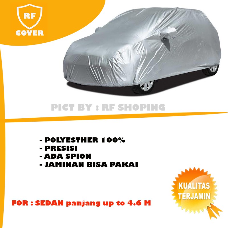 Sarung Mobil Body Cover Car Cover Sedan No 7 4 6 Meter Vios Honda Civic Baru Bmw E36 Dan Sejenis Shopee Indonesia