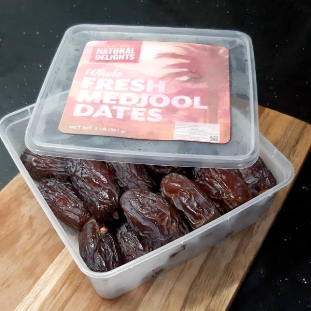 

MEDJOOL DATES -KURMA RAJA - KURMA US SIZE L - 500GR DAN 1KG