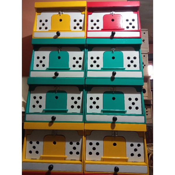 Kandang gupon premium satuan cat duco khusus burung merpati dara lomba kolongan balap