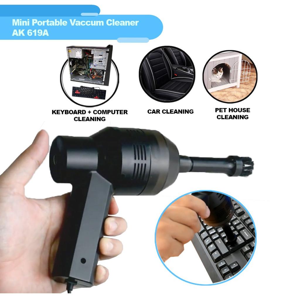 Mini Portable Vacuum Cleaner - Vaccum untuk Keyboard - AK619A