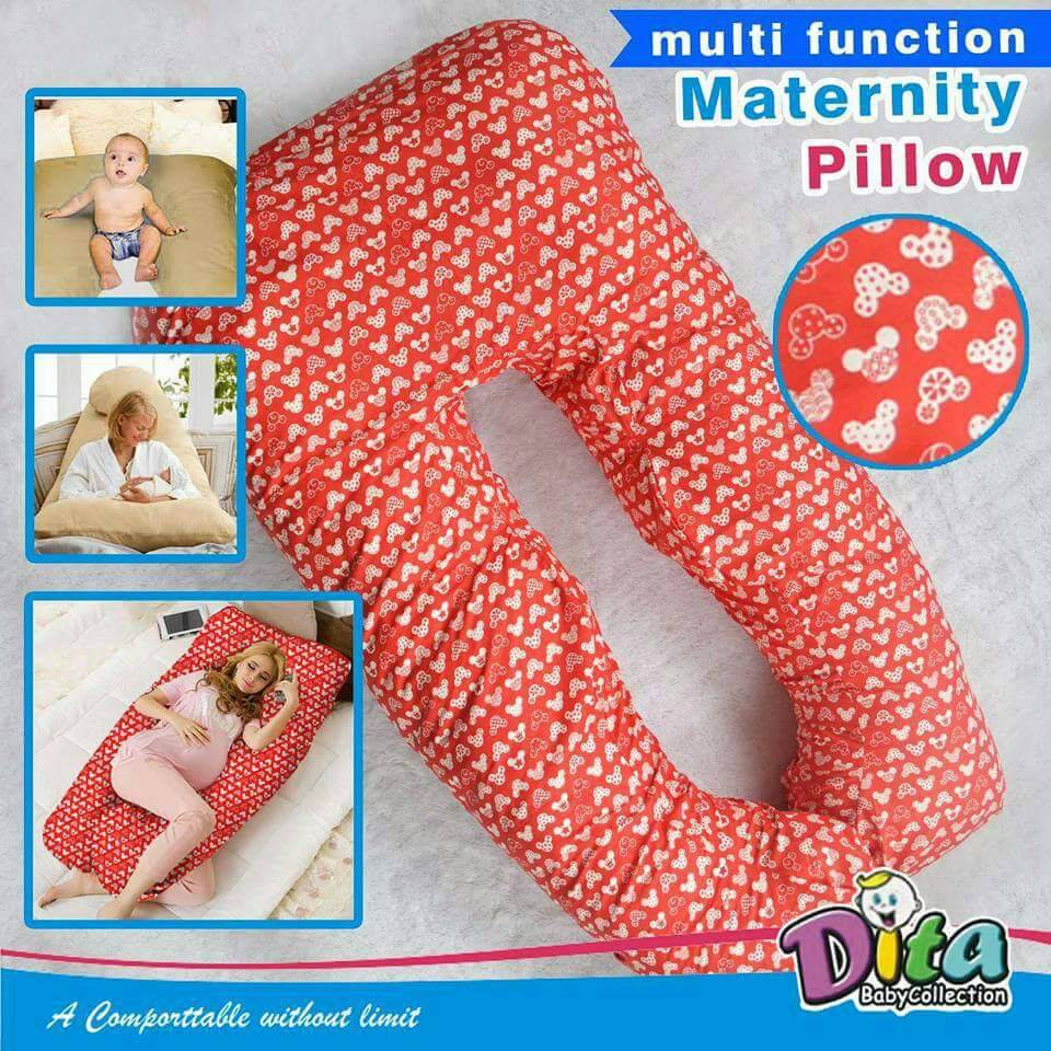 Bantal Hamil Multifungsi Dita (Multifunction Maternity Pillow) bantal ibu hamis bantal menyusui