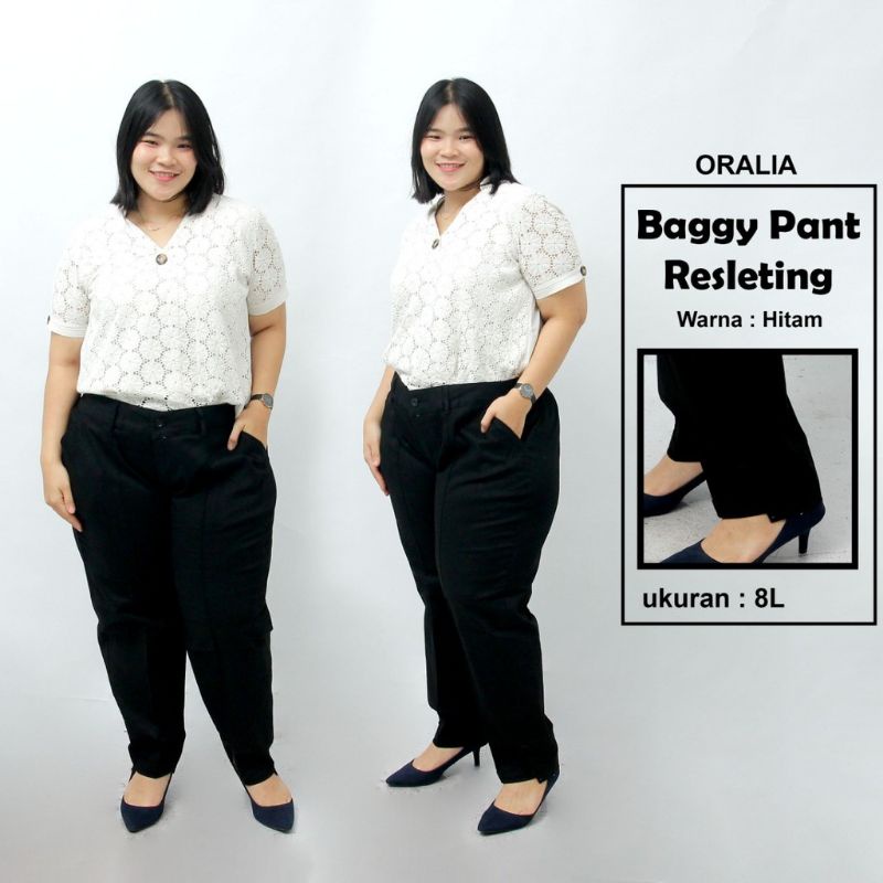 BAGGY PANTS JUMBO / BAGGY XXL / 4L / 5L / beggy jumbo / celana wanita jumbo / baggi pants