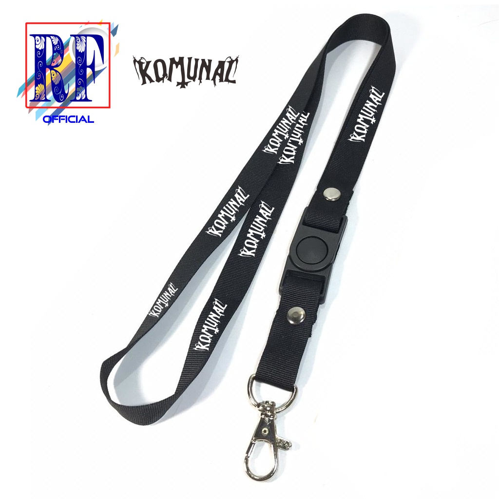 

Tali Lanyard KOMUNAL BAND METAL GANTUNGAN KUNCI/GANTUNGAN ID CARD/GANTUNGAN