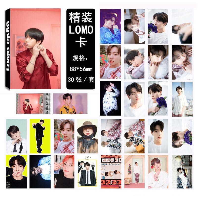 [BS] BISA COD KPOP BTS BT21 30pcs Lomo Card Photo Card Kartu Foto - KP215