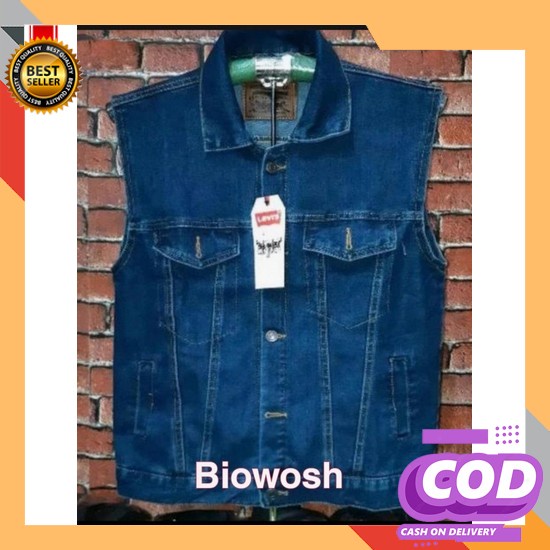 Jaket Jeans Crop Wanita Cewek Cewe Rawis Jaket Jins Denim Jaket Murah  Rompi Jeans Jumbo Pria Wanit