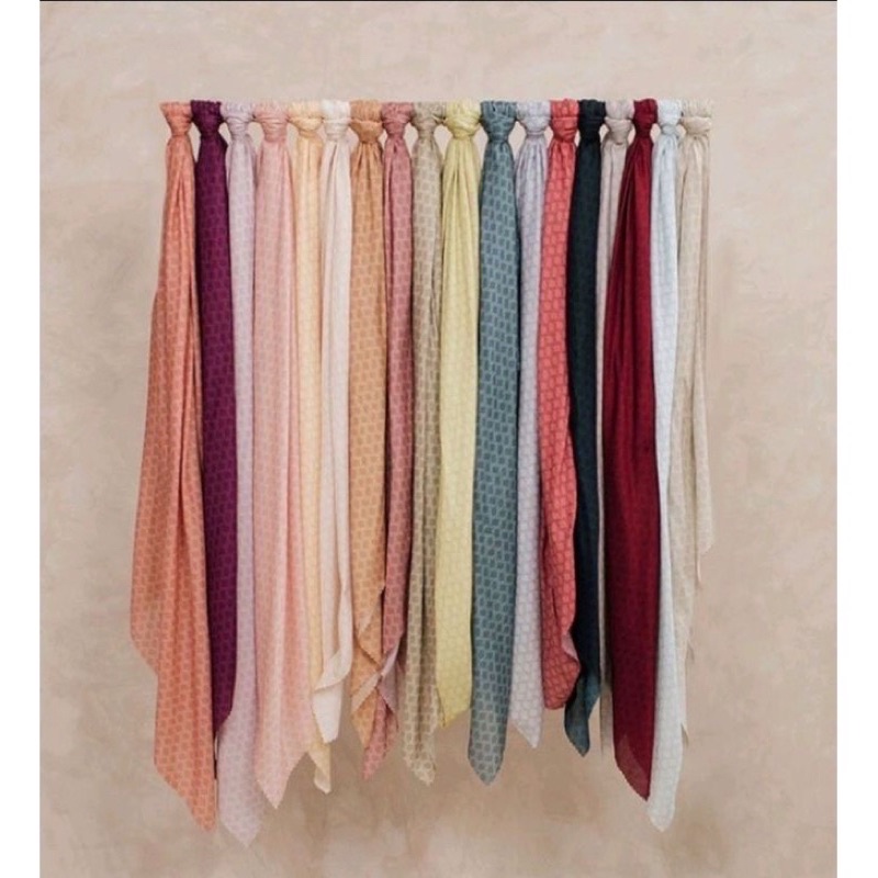 Monogram Scarf Wearing Klamby (PEANUT)