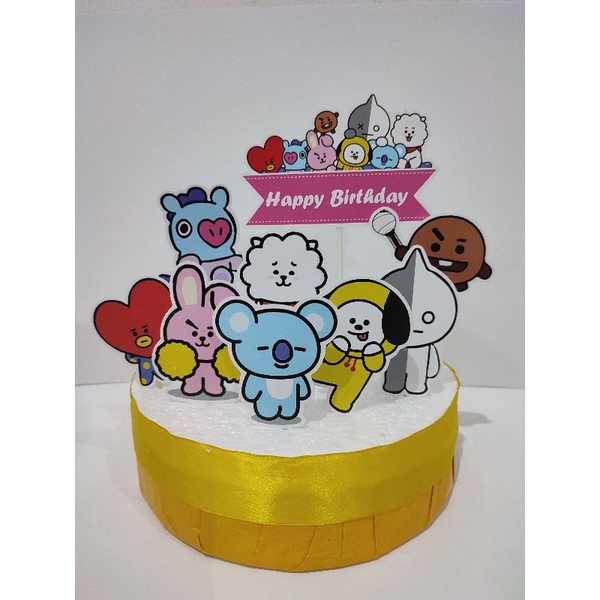 

BT21CakeTopper/HiasanRotiBT21