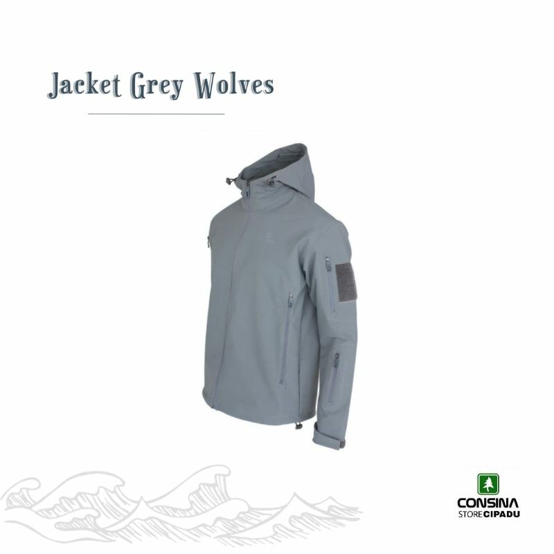 CONSINA JAKET GREY WOLVES