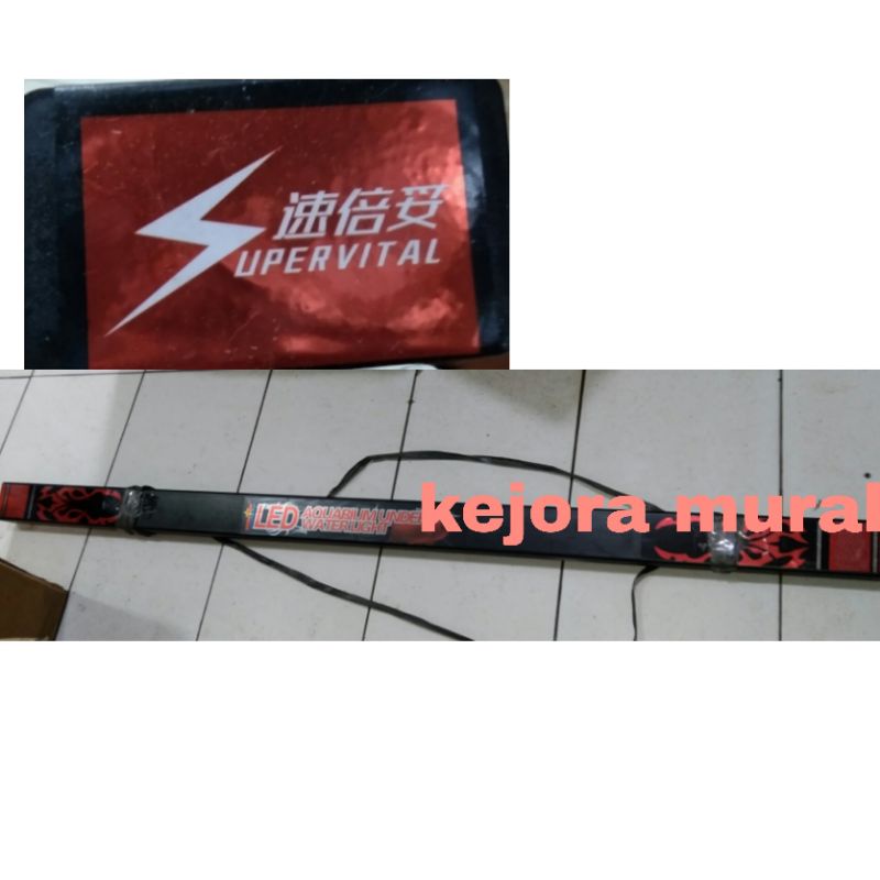 LAMPU TANNING ARWANA 180 CM NIKITA STAR  SUPERVITAL 36 WAT LED LAUHAN ARWANA TANNING