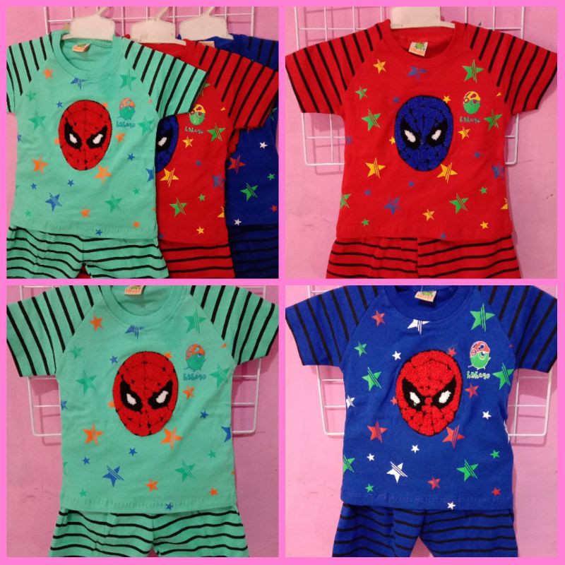 baju setelan anak cowok umur 0-1 tahun