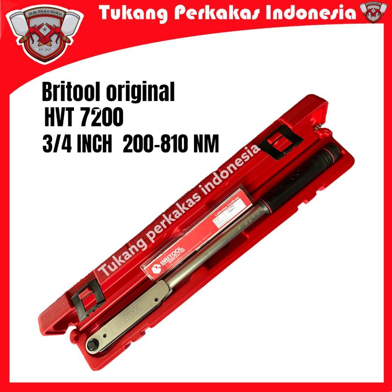 BRITOOL HVT 7200 EX KUNCI MOMEN KUNCI TORSI 3/4 INCH TORQUE WRENCH