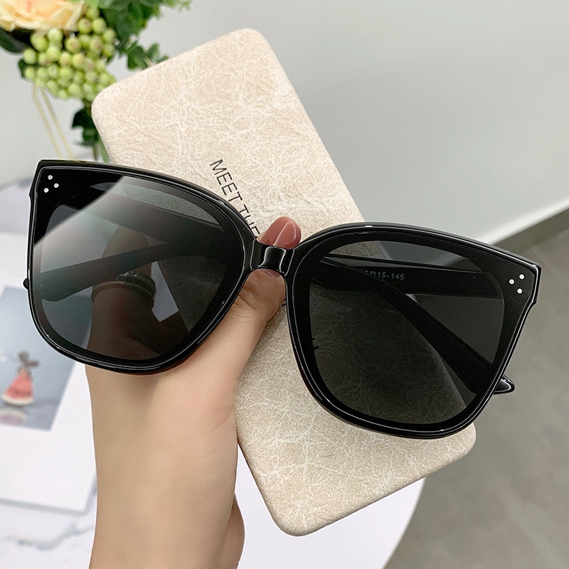 Cateye Kacamata Hitam Gaya Retro Untuk Pria Dan Wanita