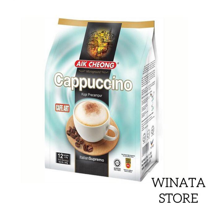 

Aik Cheong Cappucino / Kopi Kapucino Aik Cheong 600 Gr Termurah