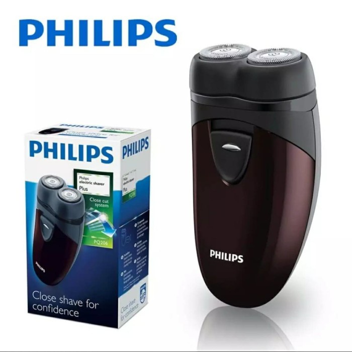 philips electric saver PQ 206/ alat cukur philips Bisa Bayar di Tempat Pisau Cukur Kumis dan Jenggot