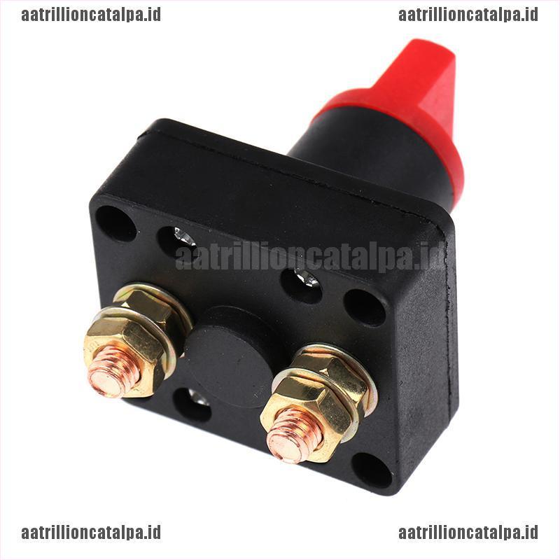 【good】100A Battery Master Disconnect Rotary Cut Off Isolator Kill Switch Car V