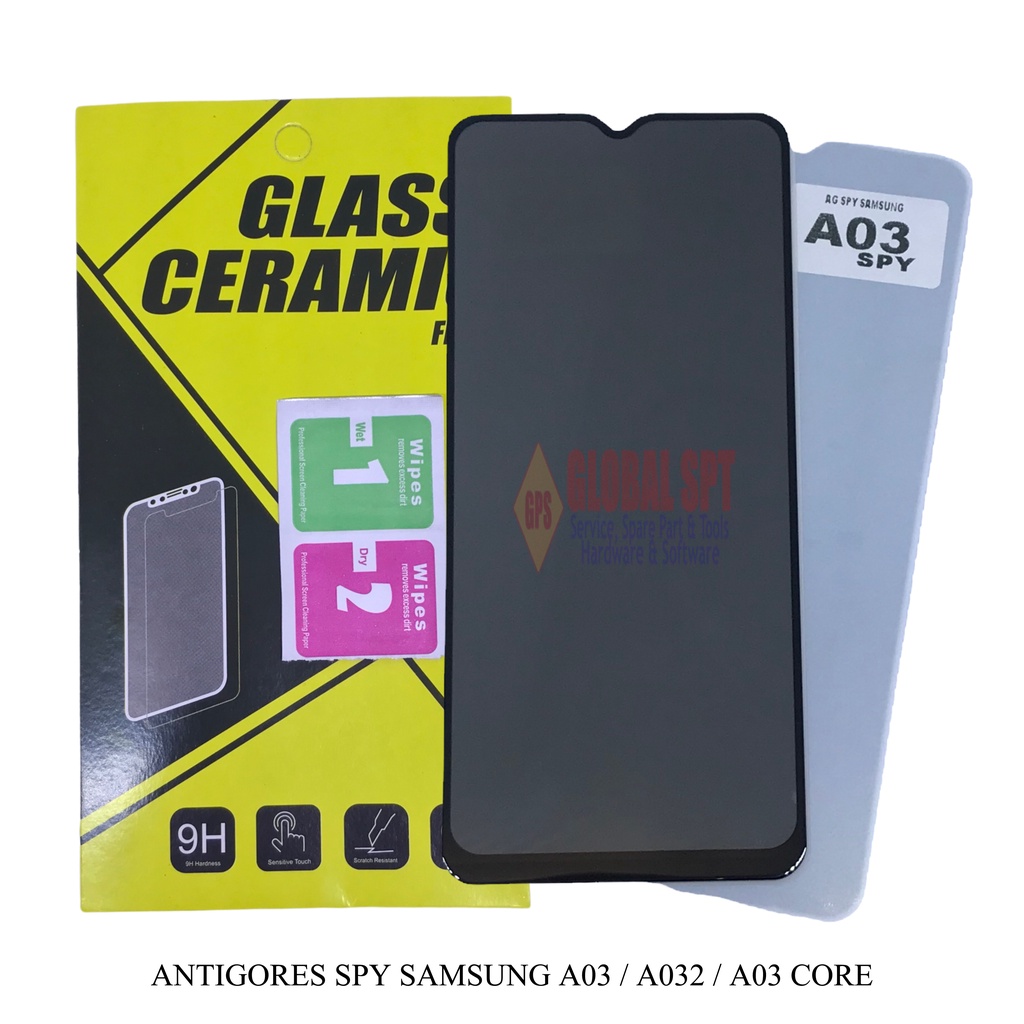 SPY SAMSUNG A03 / ANTIGORES / TEMPERED GLASS SAMSUNG A032 / A03 CORE / A032F