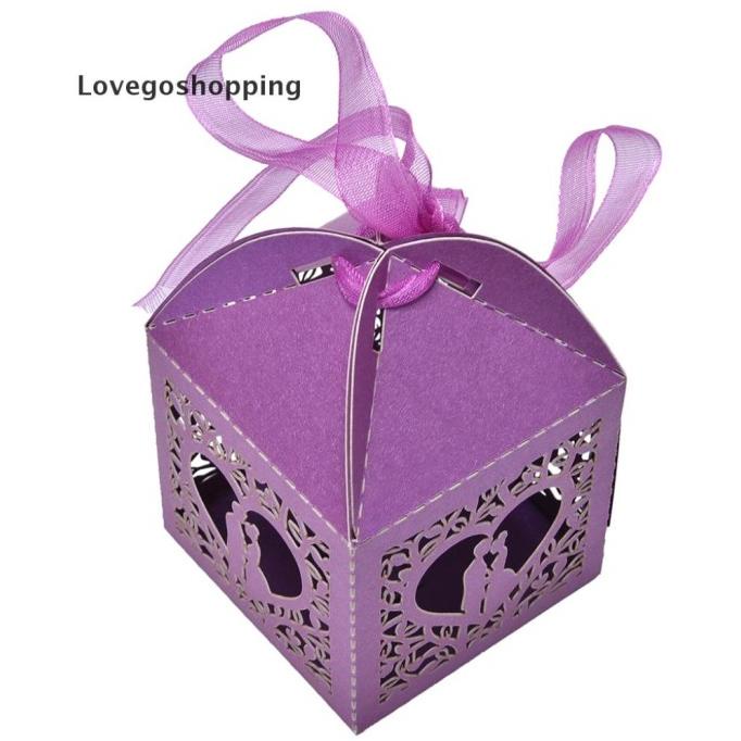 

10 50 100PCS PRETTY MARRIED WEDDING FAVOR BOX GIFT SSN DSG54546WE