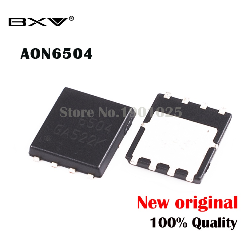 10pcs AON6504 AO6504 6504 MOSFET QFN-8 Baru original 新Yuho