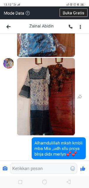 Baju Couple Ayah Dan Anak  Kemeja Hem Batik Manggar