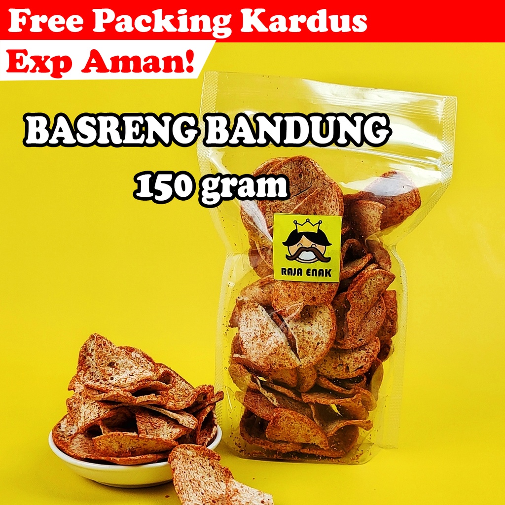 

BASRENG BANDUNG PEDAS 150gr | CEMILAN CAMILAN SNACK SNEK KILOAN RAJAENAK RAJA ENAK