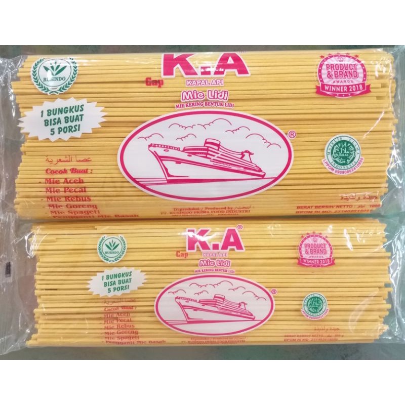 

KZ - mie lidi K.A 500g & 1kg